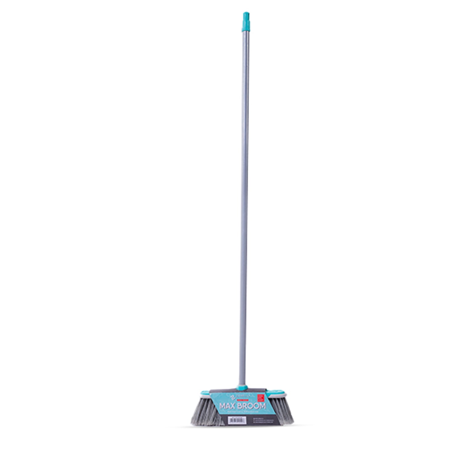 Zidello premium broom with durable bristles and long metal rod for superior, gentle cleaning; affordable and long-lasting